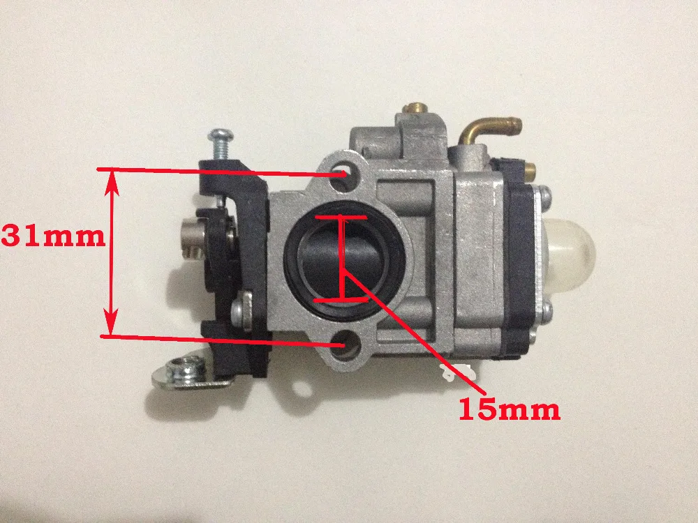Бензиновый кусторез Карбюратор Carb для CG430/520 триммер запасные части 40-5/44-5, 43cc/47cc/49cc/52cc(лучшее качество
