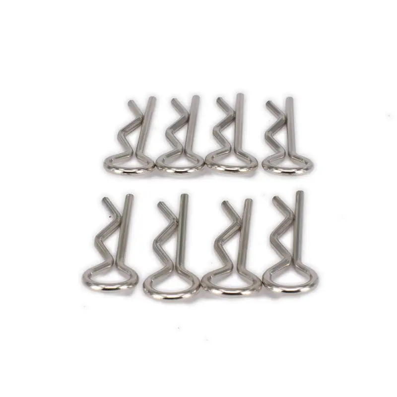 RCAWD 8 шт. зажим для корпуса R Pins 1/8 RC автомобиля HPI HSP Traxxas Axial Kyosho Redcat Himoto пульт