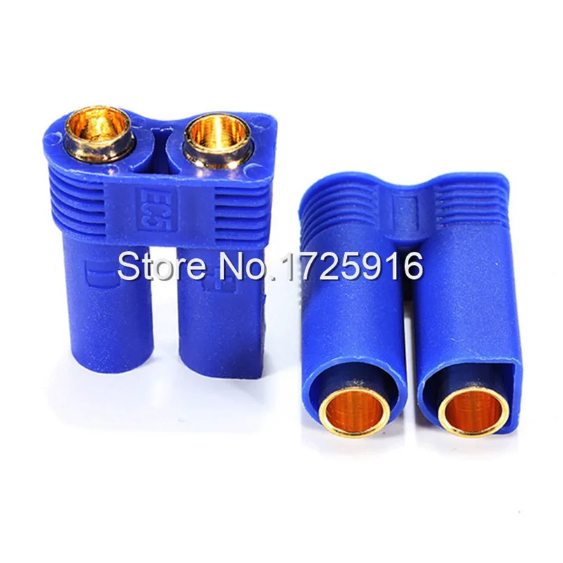 200 пар/лот EC5 разъем типа банан 5 0 мм Женский Мужской пули для RC ESC Lipo батарея часть