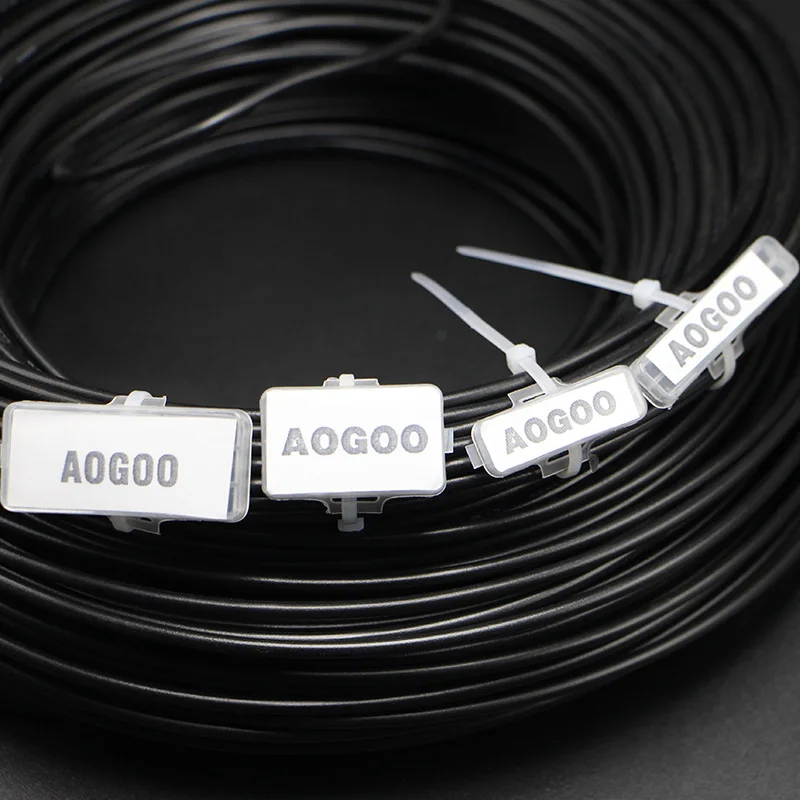 100 шт./лот AOGOO4010 экологичный огнестойкий пластиковый водонепроницаемый