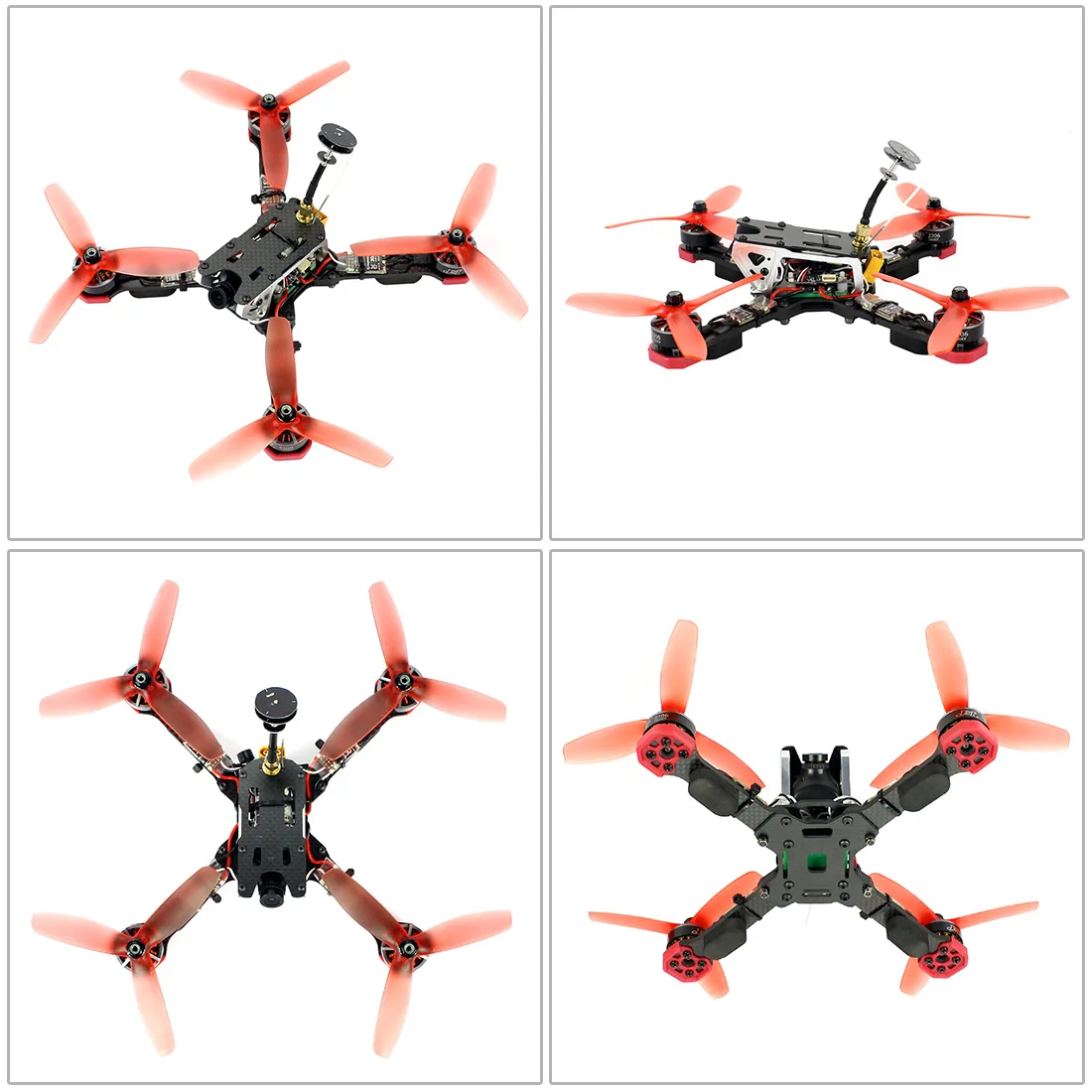 Гоночный Дрон Frog 218 мм 2 4G 6CH RC RTF Betaflight F4 Pro V2 BLHeli s 30A 5 8G 25/200/400 МВт VTX Mini 700TVL камера FPV