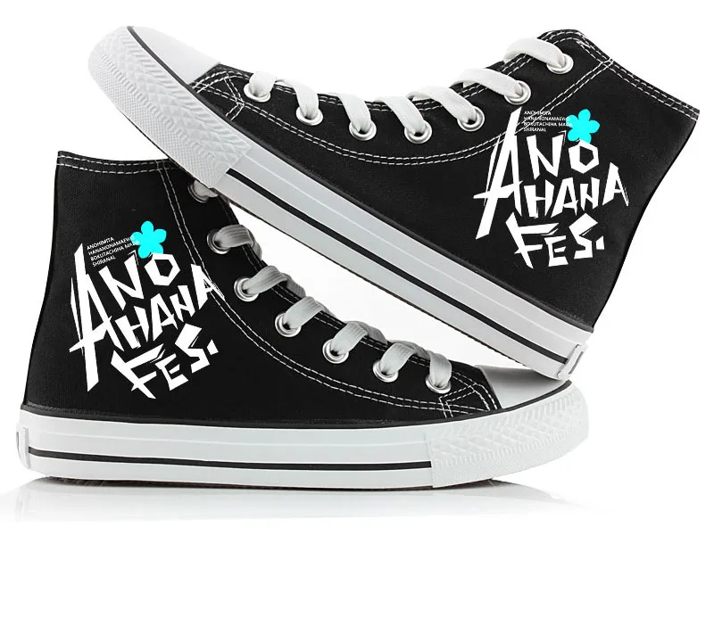 Повседневная обувь ANOHANA Yadomi Jinta Honma Meiko plimsolls студенческие парусиновые туфли на