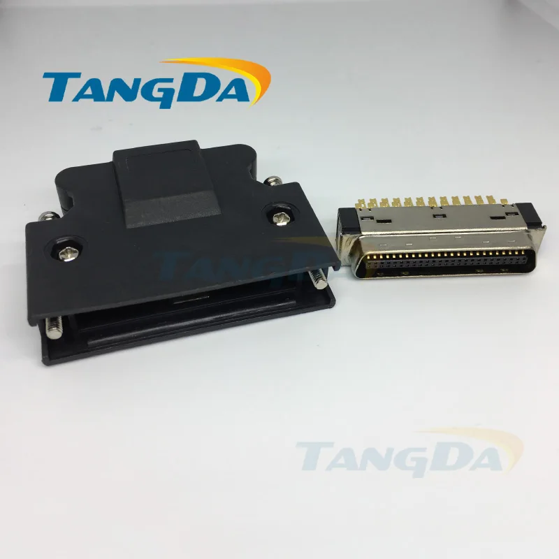 Серворазъем Tangda SCSI HPCN сервопривод позолоченная наружная головка соединение 50p