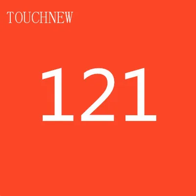121 TOUCHNEW на заказ, одноцветные эскизные маркеры на спиртовой основе, двойная головка, кисть, маркеры, ручка для рисования, манга, товары для рукоделия, маркеры - Цвет: 121