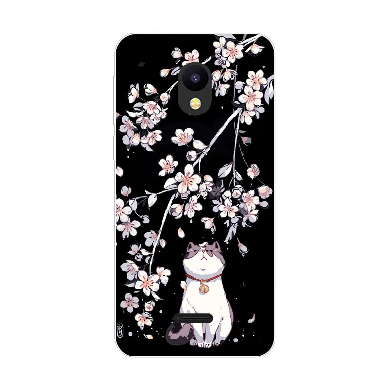 Meizu C9 Pro Чехол, силиконовая цветочная картина с изображением растений мягкая задняя крышка из ТПУ для Meizu C9 защитный чехол для телефона