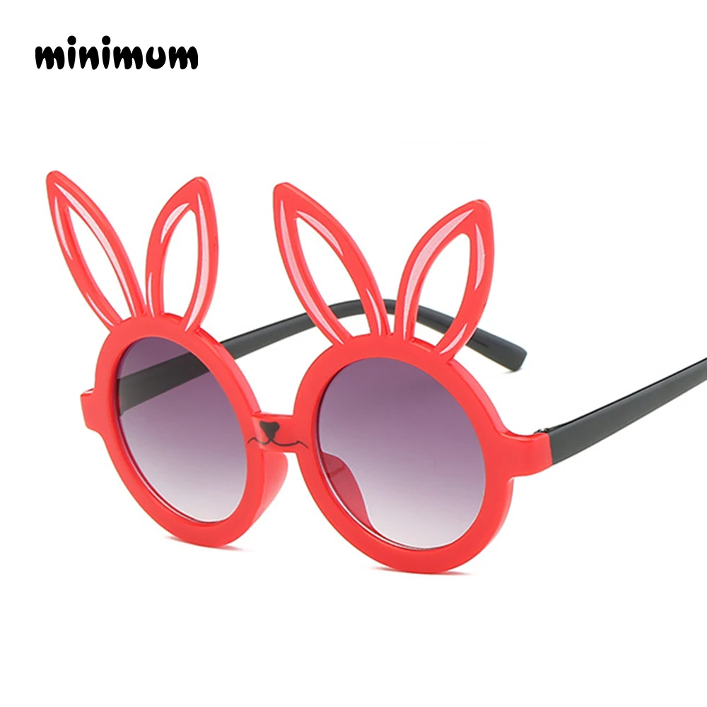 kids sunglasses Минимальный милый кролик форма гибкие детские солнцезащитные очки UV400 очки оттенки младенческой поляризованные ребенок для маленьких детей Защитный солнцезащитные очки - Цвет линз: kids sunglasses