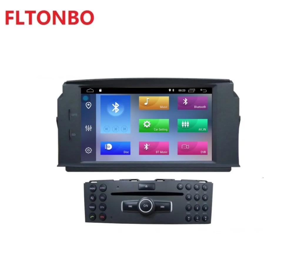 6 2 дюймов 4 Гб ОЗУ 32 ПЗУ android 8 0 Автомобильный gps навигатор для Mercedes Benz C200 C180 W204 2007 2008