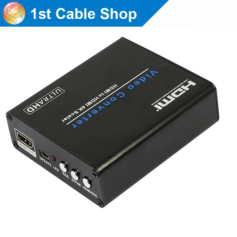 HDMI к HDMI 4K усилитель масштабирования HDMI вниз/upscaler с зумом+ aux аудио 3D 1080P для PS4 PS3 HDTV синий-DVD
