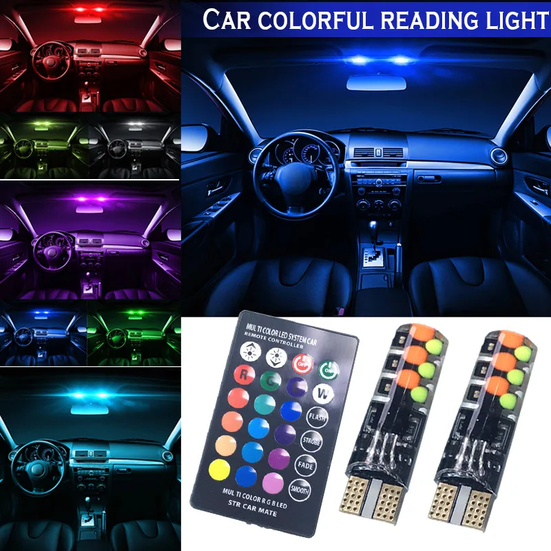 T10 6LED COB авто интерьер автомобиля Купол Клин чтения стробоскоп Лампа ширина лампы