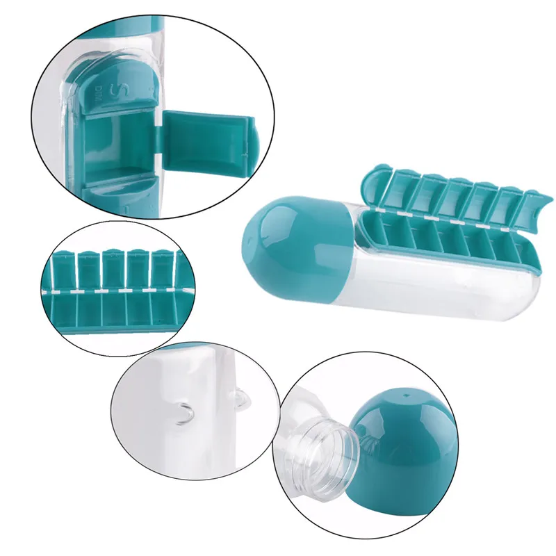 Новое поступление пластиковые творческие подарки бутылка для воды коробка