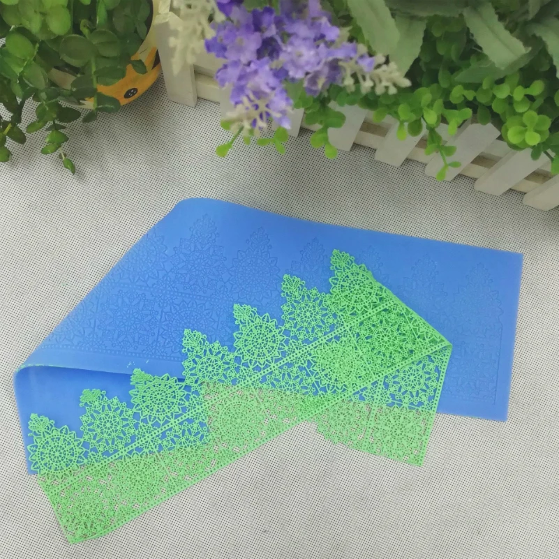 1 шт. DIY силиконовые формы инструменты для украшения торта сахарный кружевной
