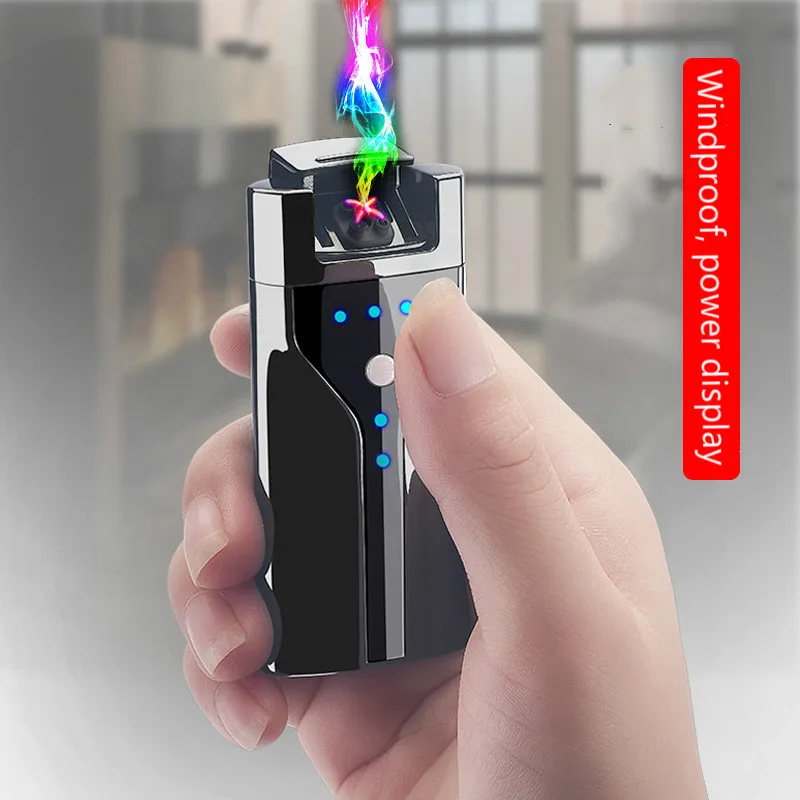 Высококачественная ветрозащитная Электронная зажигалка для сигарет с