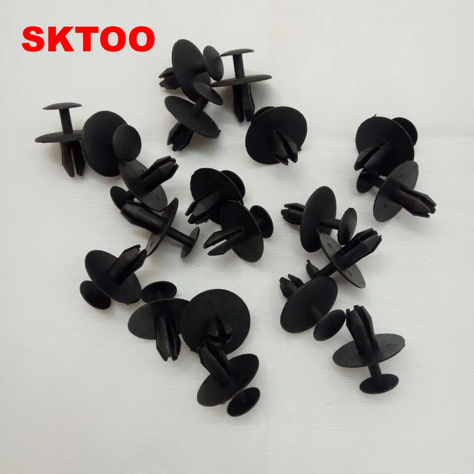 SKTOO 20 шт. для Peugeot 307 207 206 408 Triumph Sega защелкивающаяся крышка звукоизоляция