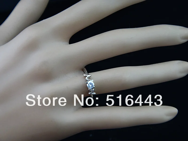 Большая Акция 20 шт. смешанный стиль кубический цирконий белые модные женские