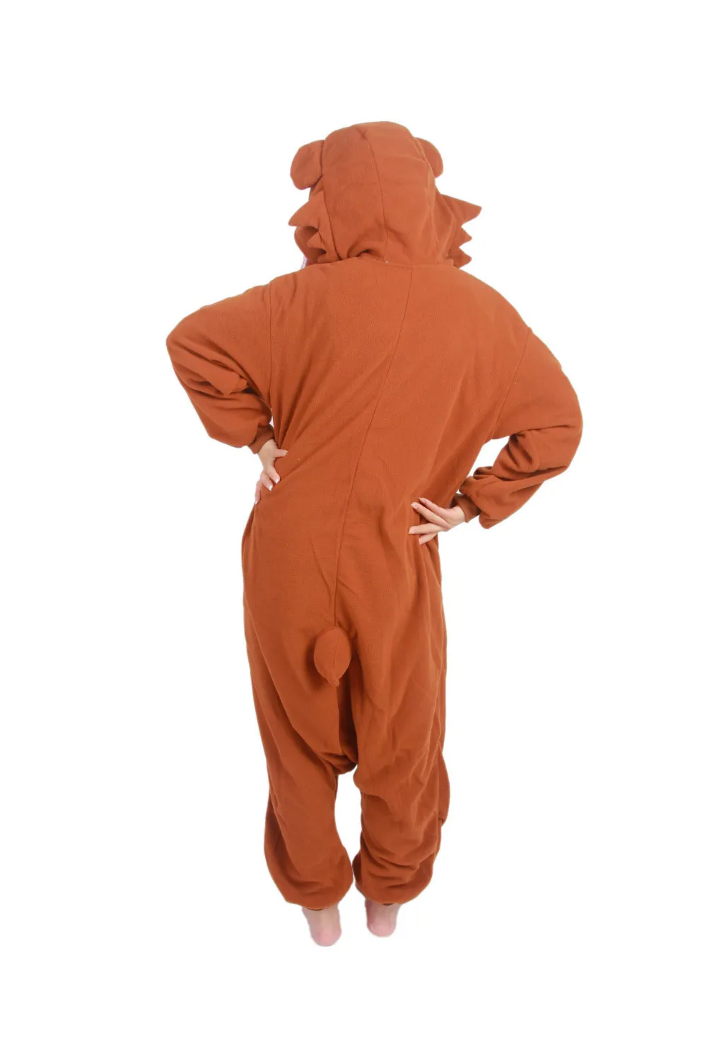 Kigurumi пижамы для взрослых животных Пижама Костюм для косплея «Пижама» Pedo медведь Onesie коричневый пижамы Комбинезоны Rompers
