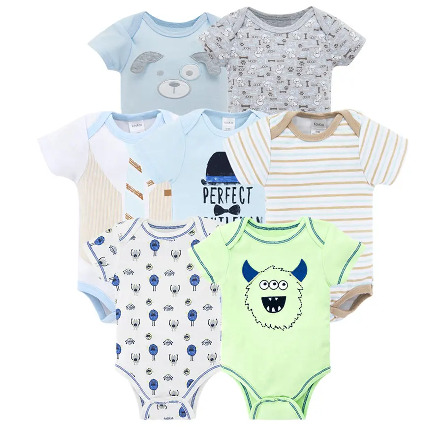 Kavkas/Ползунки для новорожденных мальчиков милый комбинезон с рисунком маленьких