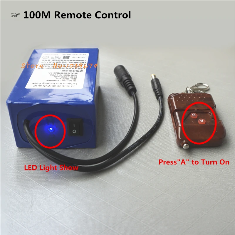 Пульт дистанционного управления 12V 6800MAH Li PL 3AH литий ионные аккумуляторы для банка