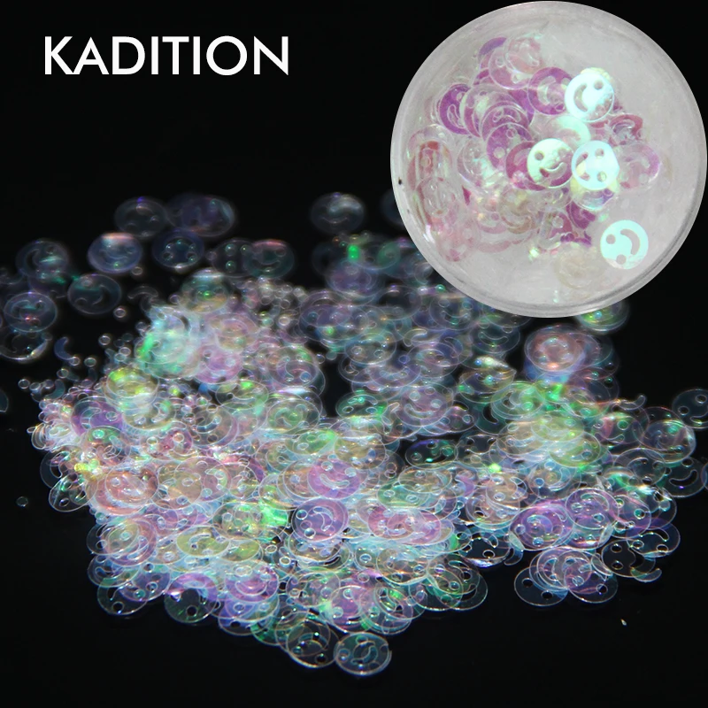 KADITION Блестки для ногтей хлопья мульти shapedPowder блестящие цвета украшения блестки 3D
