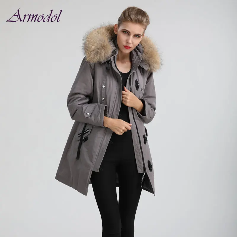 Парка женская теплая с капюшоном из хлопка и Енотом|big raccoon|women parkawomen parka winter |