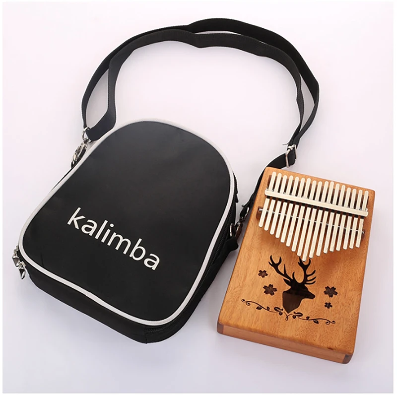 Kalimba 17/15/10 ключ универсальная сумка для хранения через плечо Портативная пианино