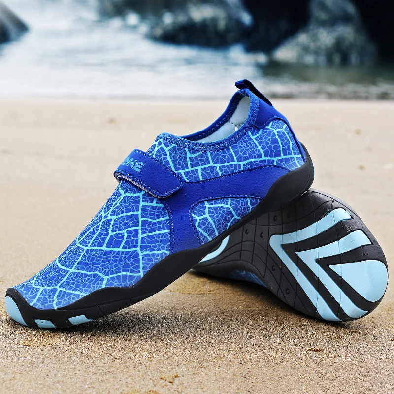 Мужская и Женская водонепроницаемая Спортивная обувь быстросохнущая кожаная