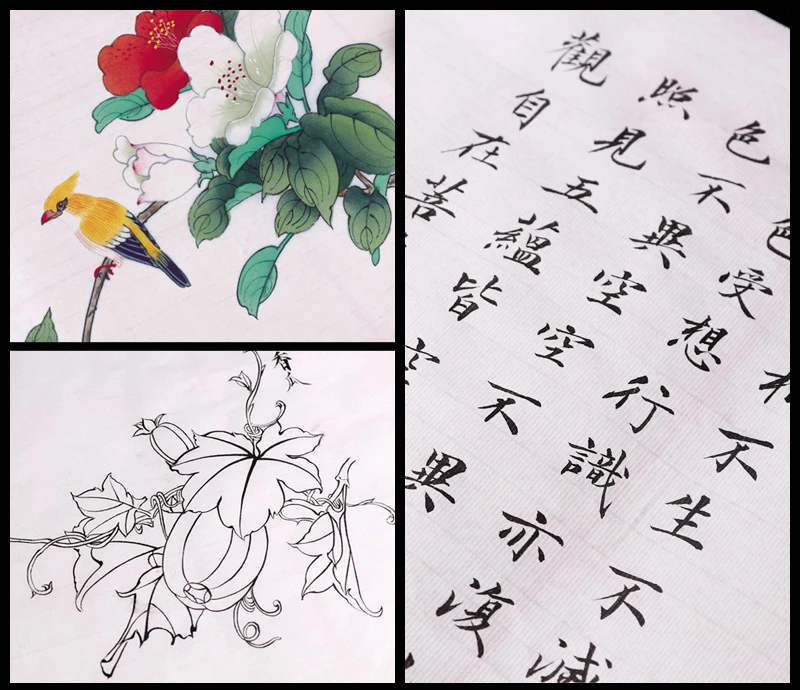 100 шт./лот рисовая бумага спелая Xuan бумага для каллиграфии для создания китайской живописи специальная маленькая кисть для письма