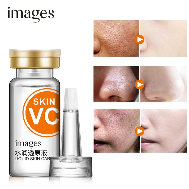 Витамин С Гиалуроновая кислота Сыворотка для лица Анти Старение Отбеливание