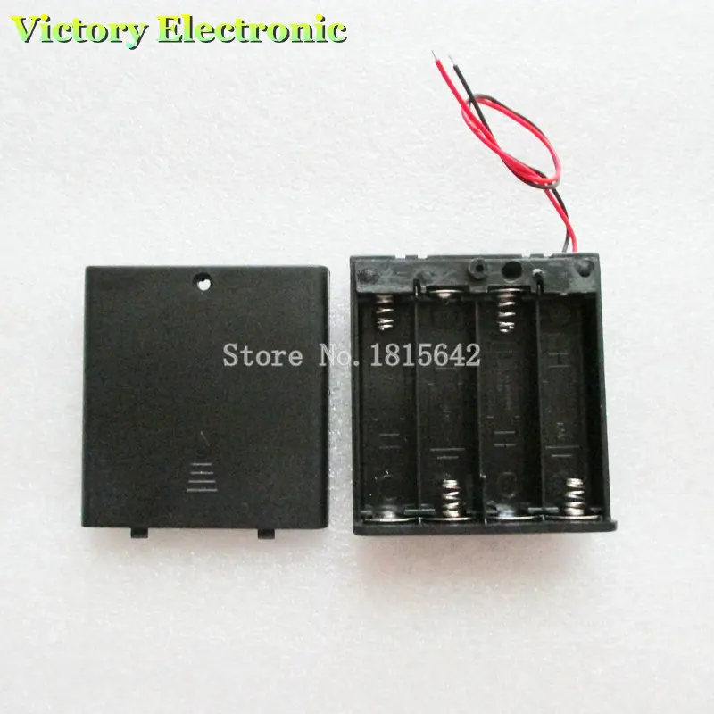 Четыре крышки батарейного отсека AA могут быть оснащены переключателем с 4