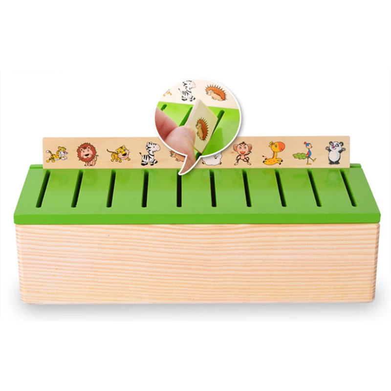 Бесплатная доставка коробка для классификации знаний по методике Монтессори