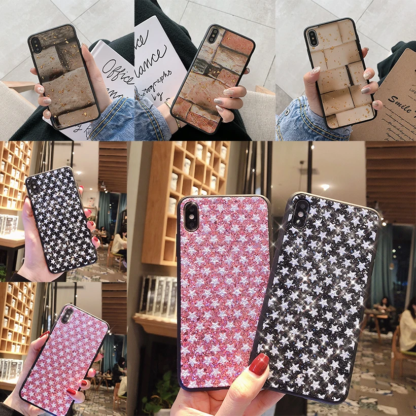 Роскошные Bling Star КРЫШКА ДЛЯ VIVO Y93 Y85 X23 Y83 Pro Syphony V11 X21s чехол Защитный модные Корпус |