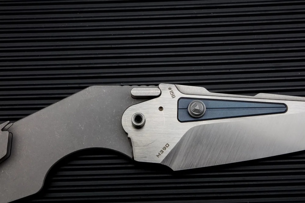 Maxace Zerg складной нож M390 лезвие титановая вставка