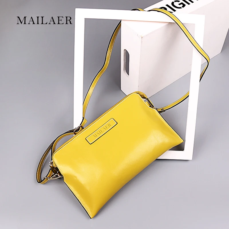 MAILAER 2019 новая женская сумка на плечо из натуральной кожи многоцелевая объемная