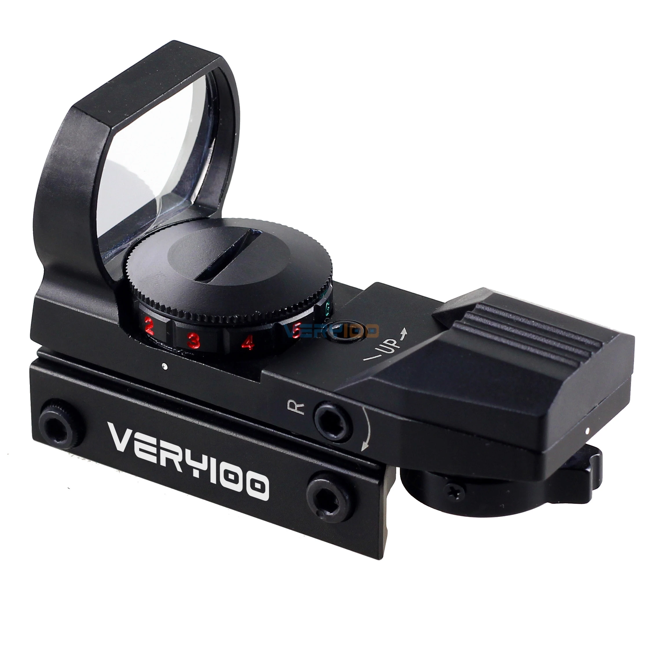 VERY100 Hunting Scopes Holographic Laser Red /Green Dot Sight Scope 4-Type Reticle Reflex Sights With 20mm Rail Mount | Спорт и