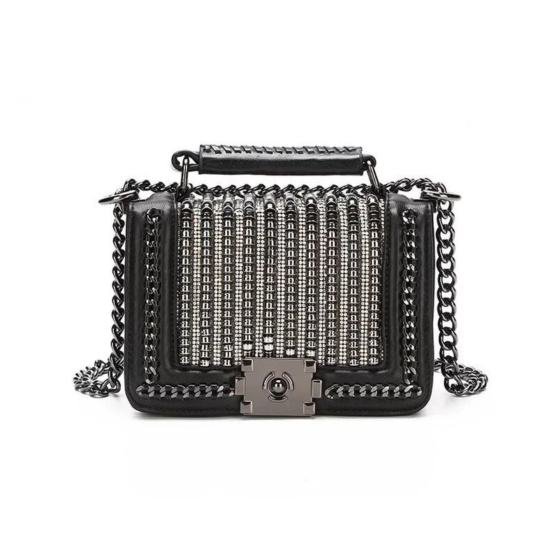 Роскошная дизайнерская дамская сумочка женская сумка мессенджер маленькая