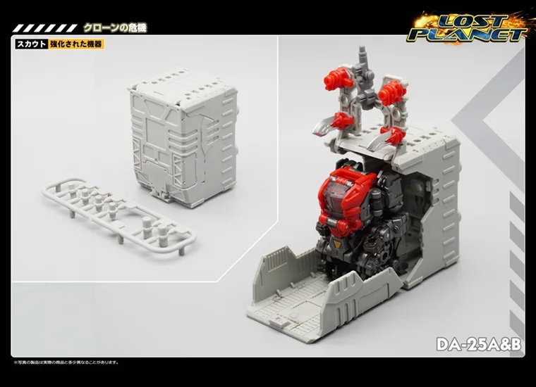 MFT трансформация Diaclone Diakron DA25A& B зеленый и красный Diaclone Powered-Suit Lost Planet Seriesaction фигурка робот игрушка