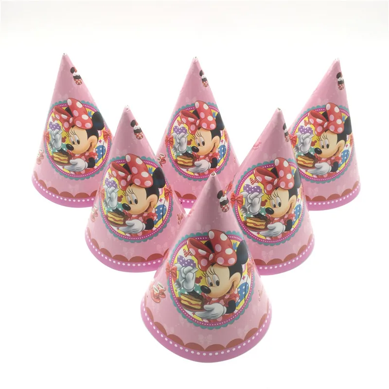 

Minnie Mouse Disney Theme 129Pcs Paper Cup Plate Wedding Napkin Straw Kid Girl Birthday Party Gift Bag Blowout Decoration Supply