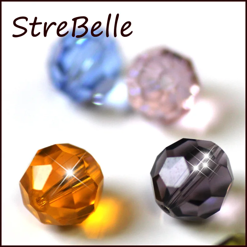 100 шт. стеклянные бусины 4 мм|bead spacers|crystal glass beadsglass beads |