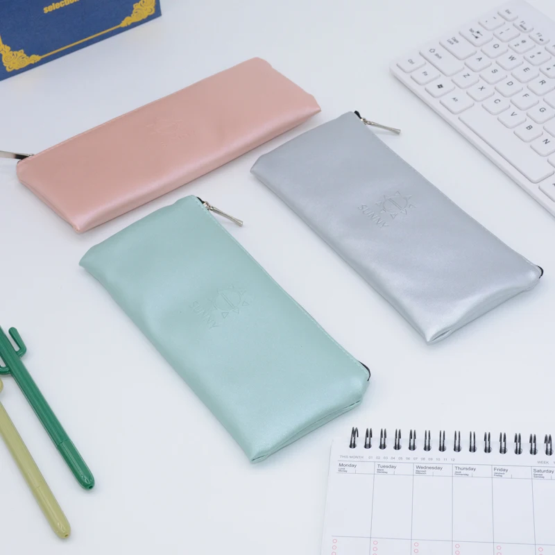 Чехол для карандашей школьные принадлежности Escolar Trousse Scolaire Stylo Kalemlik Kalem Kutusu Твердый Чехол-карандаш кожаный