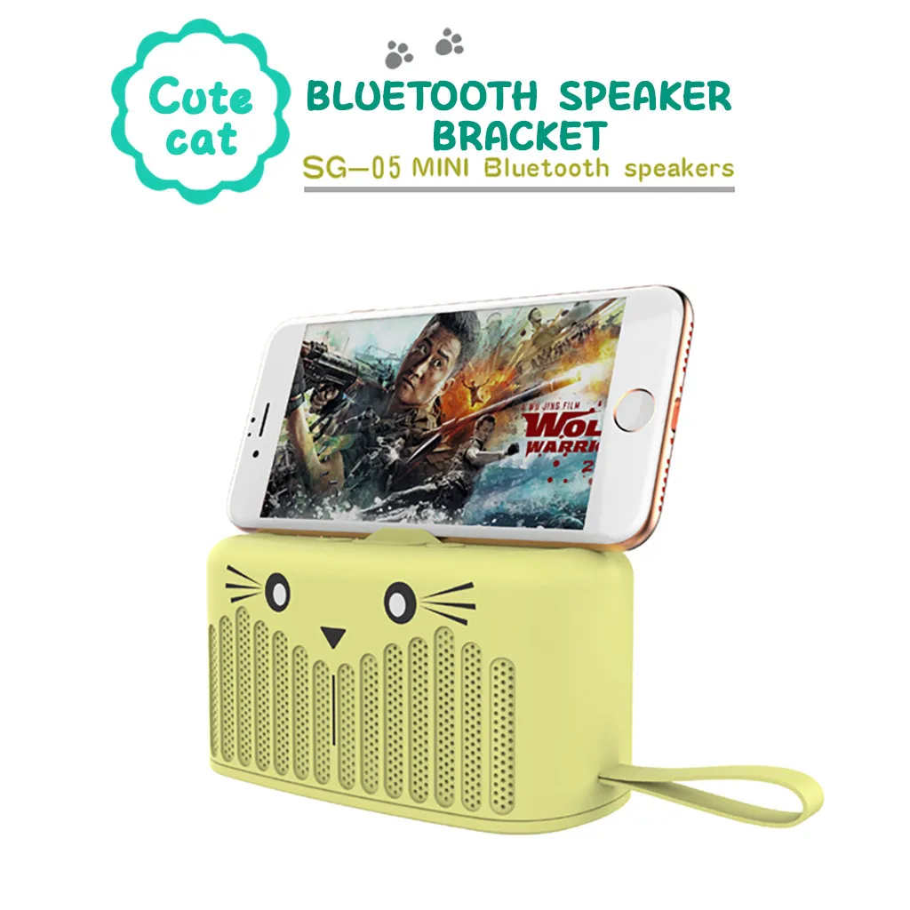 Профессиональный Динамик система bluetooth SG 05B Новый Bluetooth FM Fuctio TF Card и U Disk стильная