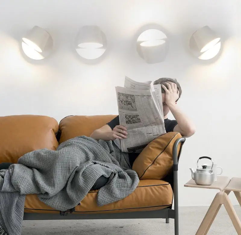 Современный светодиодный настенный светильник бра для прикроватной тумбочки