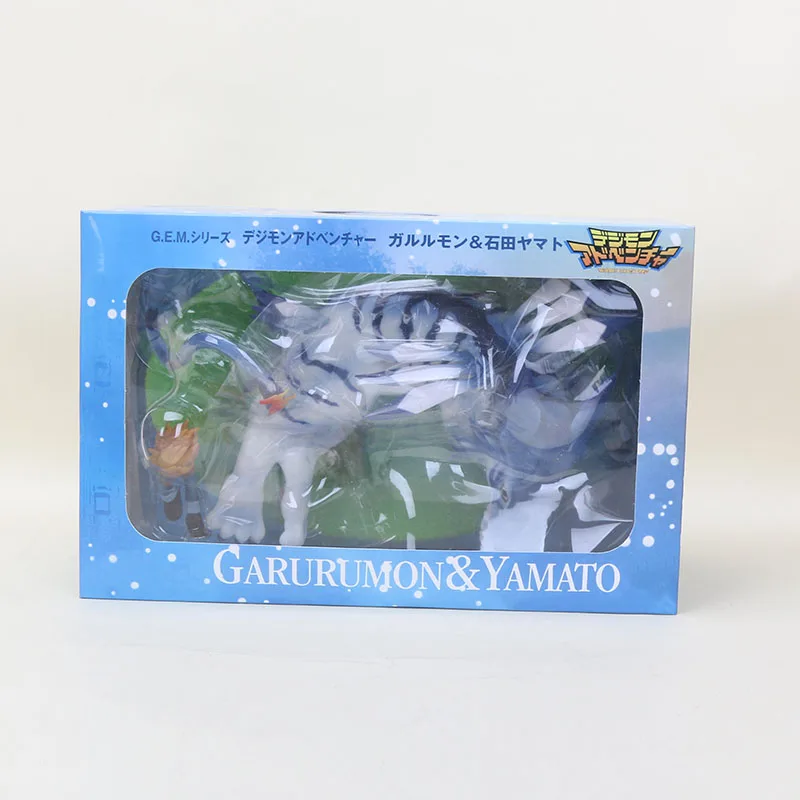 Аниме brinquedos Digimon фигурка игрушка Garurumon ишида Ямато ПВХ фигурка Модель Коллекция игрушек куклы для подарка
