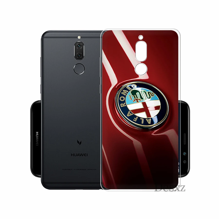 Desxz Alfa Romeo чехол с логотипом для huawei P20 P10 P9 P8 Lite рro плюс P Smart мини-чехол для телефона жесткий чехол