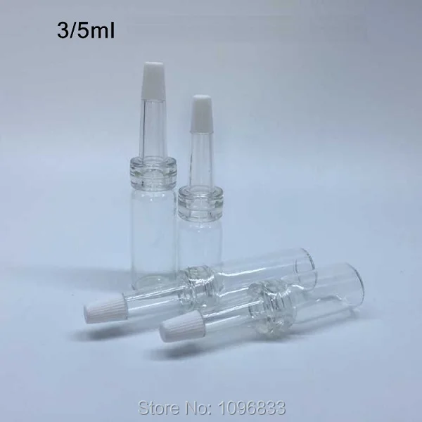 Флакон капельница стеклянный 5 мл флакон для упаковки косметических эссенций