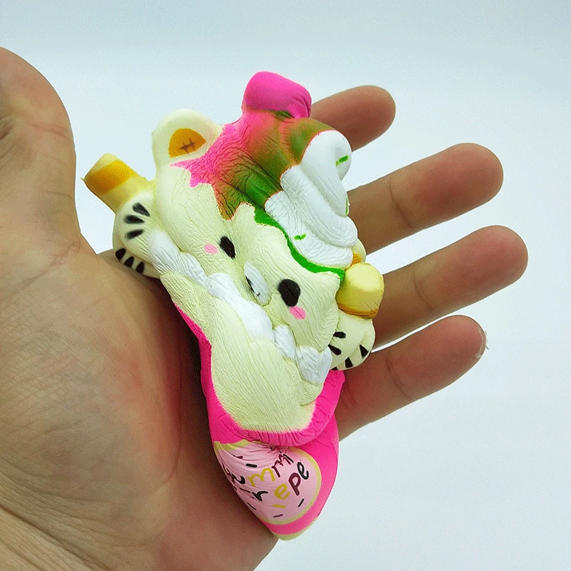 Кавайные мягкие игрушки для мороженого анималы высушенный медвежонок торт