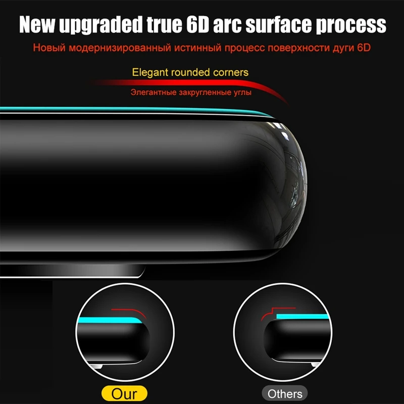 6D 3D закаленное стекло для One Plus Oneplus Nord 7T Pro 1 + чехол Oneplus6t 7 pro 6t 5t 6 5 Защита