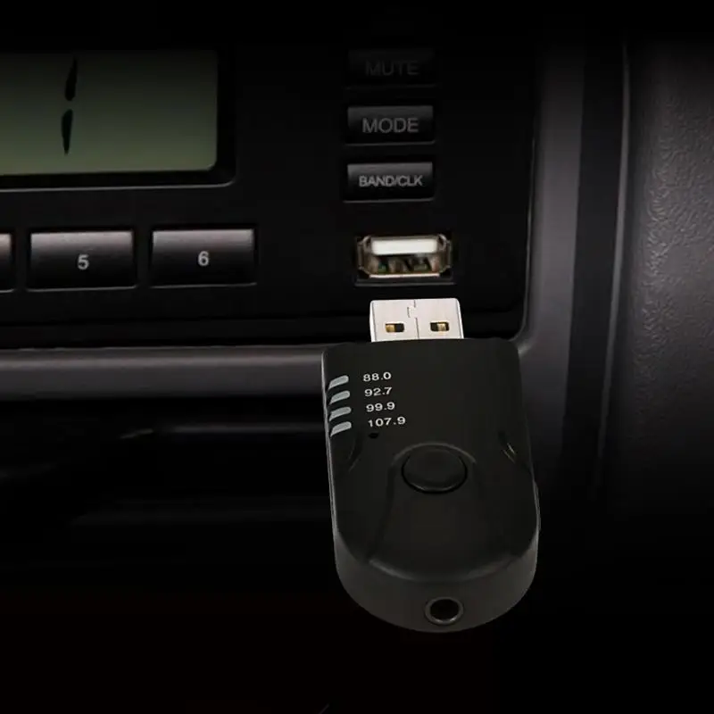 Bluetooth приемник FM USB передатчик Powered TF карта музыкальный адаптер автомобильный AUX аудио плеер Hands-free автомобильный fm-модулятор