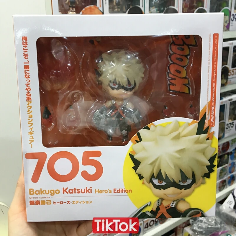 Nendoroid My Hero Academy Bakugo Katsuki 705 Midoriya izku 686 мультяшная игрушка фигурка Модель Кукла подарок