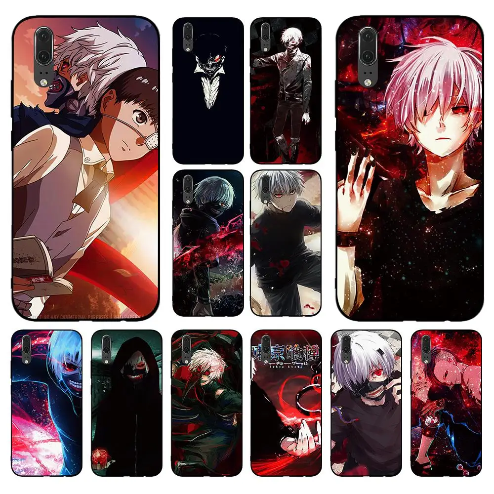 Cool anime Tokyo Ghoul мягкий телефон для huawei Honor 6A 7A 3GB Pro 7X 8X 8C 10 Lite Note задняя крышка |