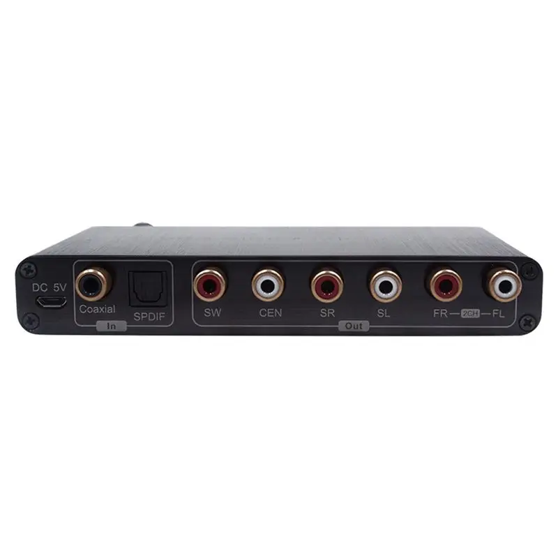 FFYY 5.1ch цифровой аудио конвертер DTS / AC3 Dolby декодирование SPDIF вход в 5 1|Кабели HDMI| |