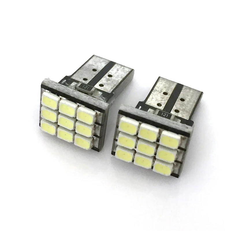 Keyecu 4 штуки DC 12V 6500K T10 клин 1206 9-SMD W5W 168 194 2825 161 158 192 Сверхбелый интерьерный светодиодный автомобильный лампочка.